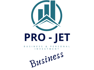 PRO-JET BUSINESS LOGO TRAFILETTO Logo PRO-JET Business Consulting per l’area operativa dedicata ad analisi, organizzazione e supporto decisionale